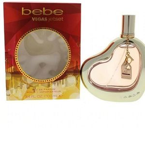 Bebe perfume NWT 3.4 fl oz VEGAS jetset with Logo Charm
